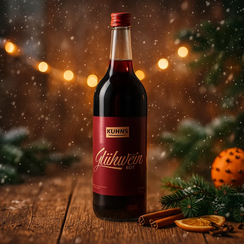 Kuhns Glühwein Rot 0,75l, alc. 10,2 Vol.-%