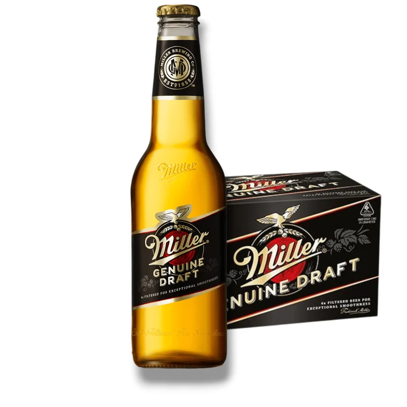 Miller Genuine Draft 330 ml – American Lager 4,7 % Vol.