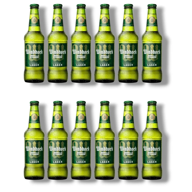 Windhoek Lager Bier 0,33l – Premium Lagerbier aus Namibia