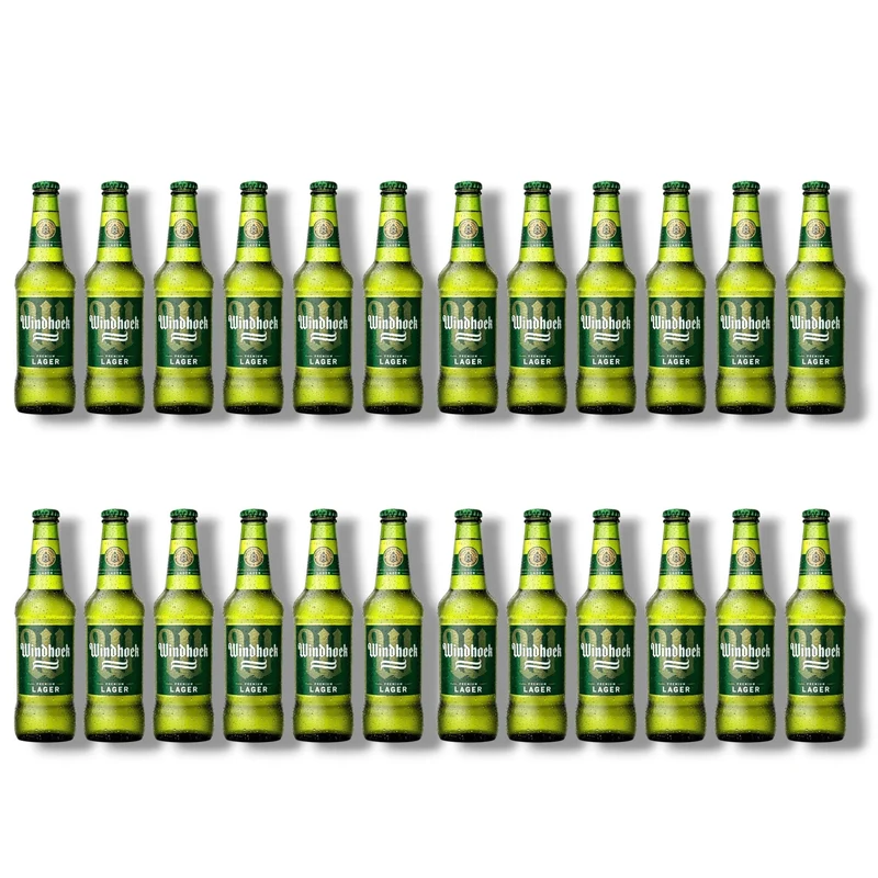 Windhoek Lager Bier 0,33l – Premium Lagerbier aus Namibia