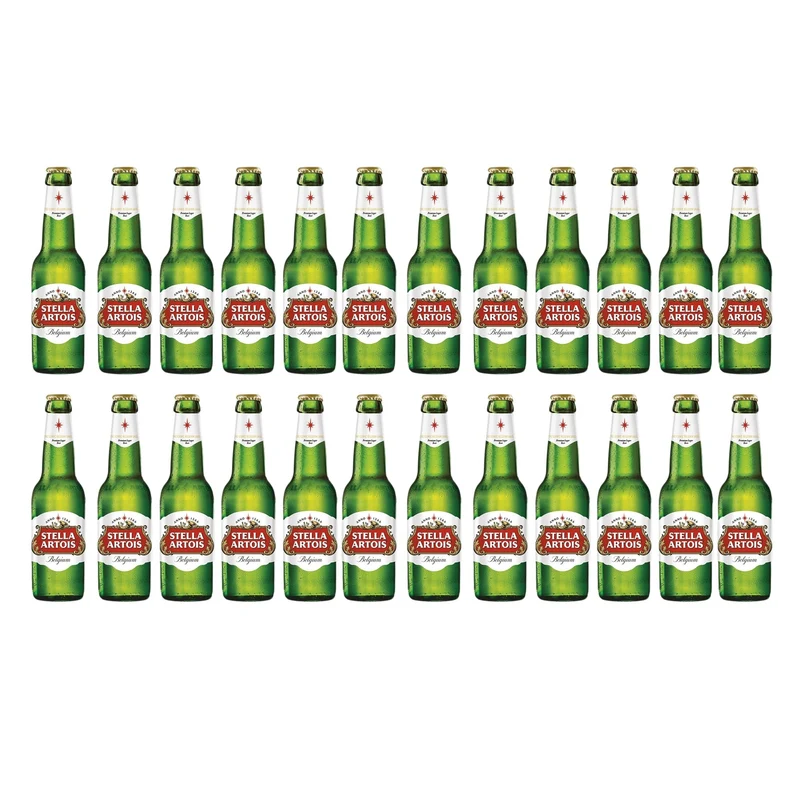 Stella Artois 0,33l – Belgisches Premium Lagerbier 5,0 % Vol.