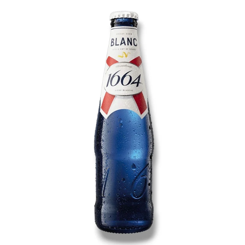 Kronenbourg 1664 Blanc 0,33l – Französisches Witbier 5,0 % Vol.