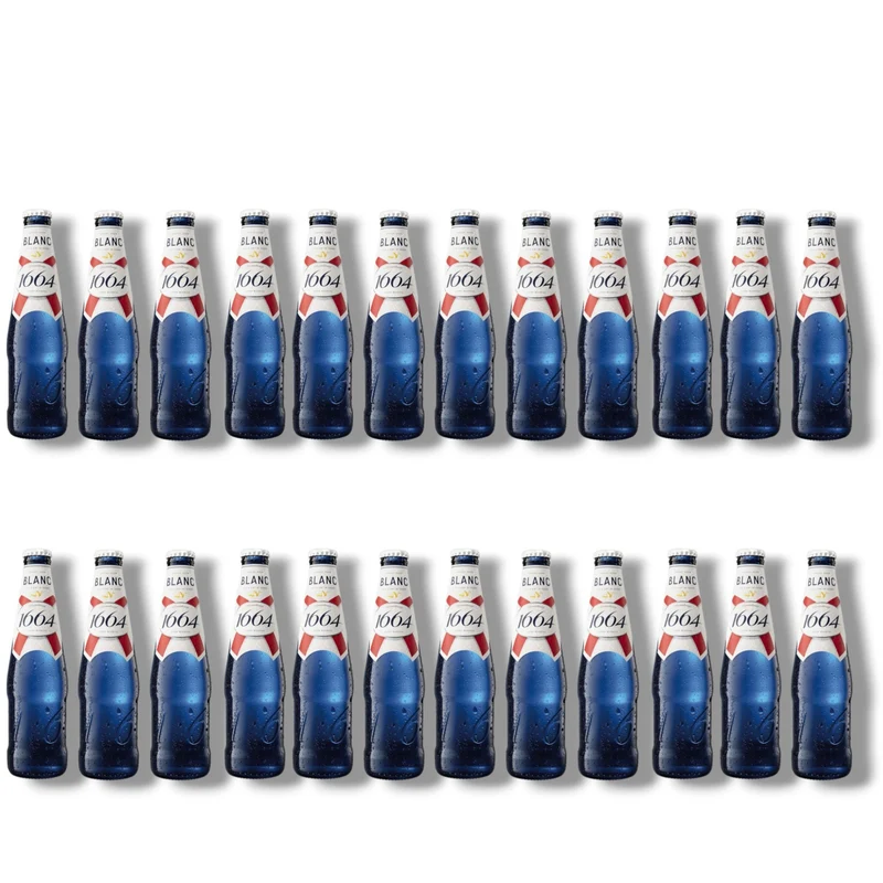 Kronenbourg 1664 Blanc 0,33l – Französisches Witbier 5,0 % Vol.
