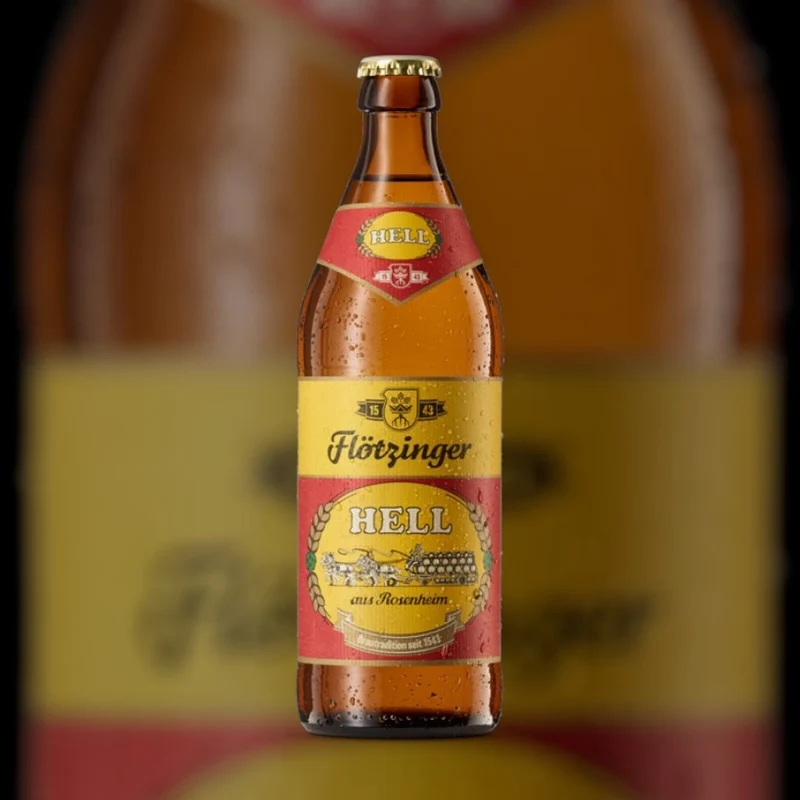 Flötzinger Hell 0,5l – Das beliebte Bier aus Rosenheim