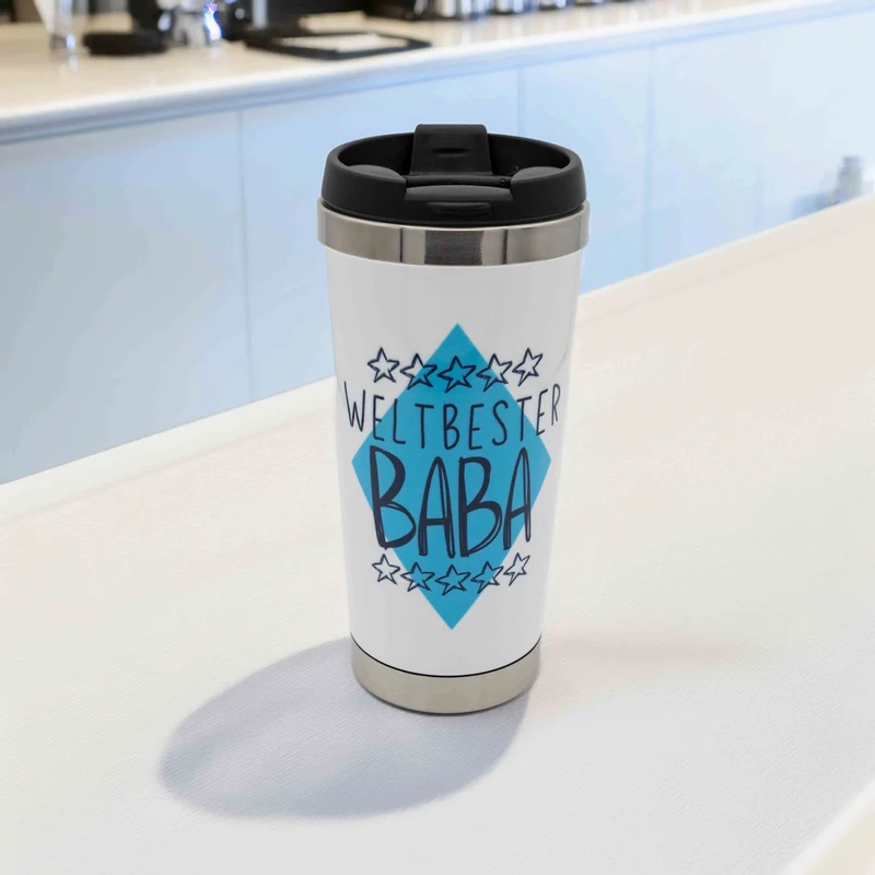 Trinkbecher "Weltbester Baba"