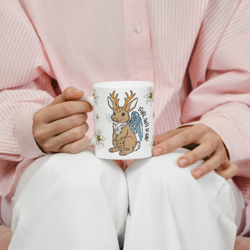 Kaffee Haferl "Wolpertinger"