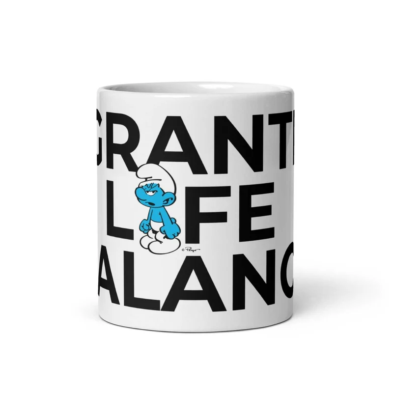 ®Die Schlümpfe Tasse "Grantl life balance"