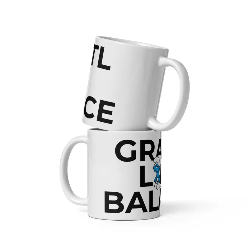 ®Die Schlümpfe Tasse "Grantl life balance"