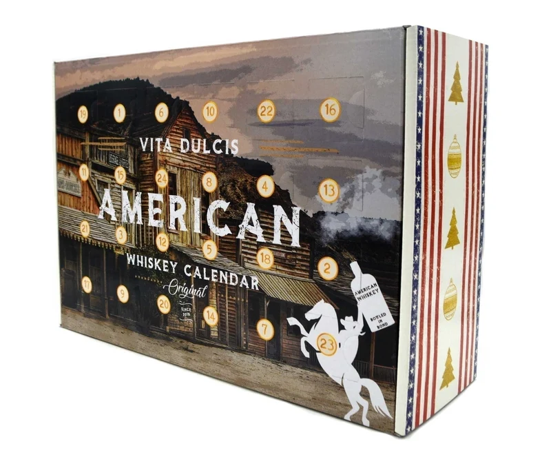 Whisky-Adventskalender Edition USA 2025 24x0,02l