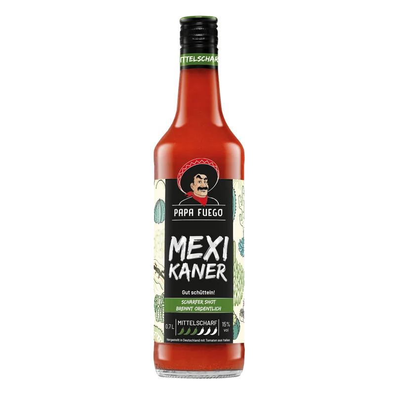 Papa Fuego Mexikaner mittelscharf 0,7l, alc. 15 Vol.-%