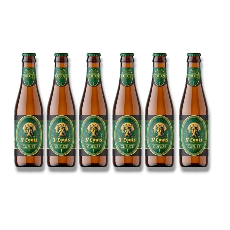 St. Louis Premium Gueuze 0,25l - belgisches Rohweizenbier 4,5% Vol.