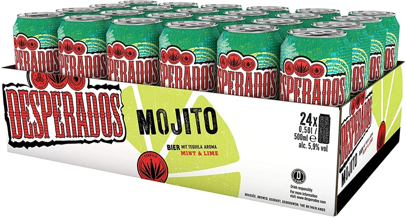 Desperados Mojito Dose 0,5l mit 5,9% Vol.