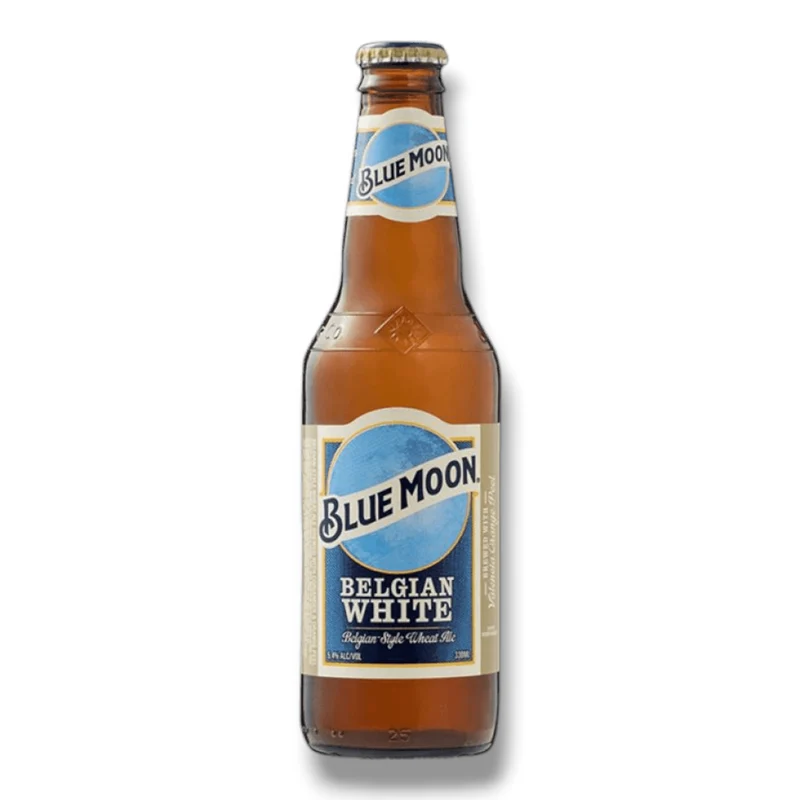 Blue Moon Belgian White 0,33l – Mildes amerikanisches Craft Bier 5,4% Vol.