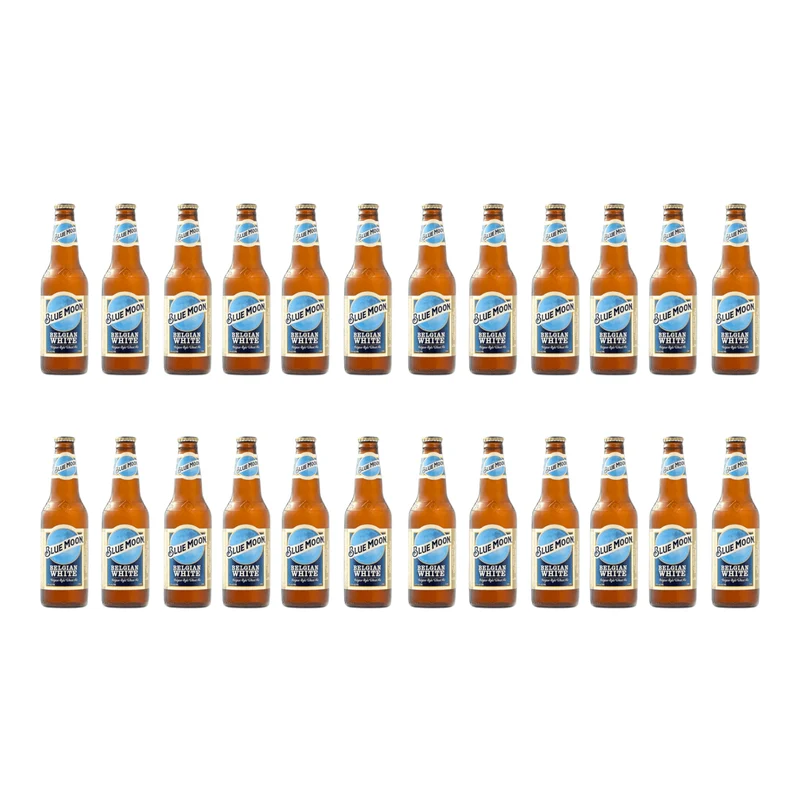 Blue Moon Belgian White 0,33l – Mildes amerikanisches Craft Bier 5,4% Vol.