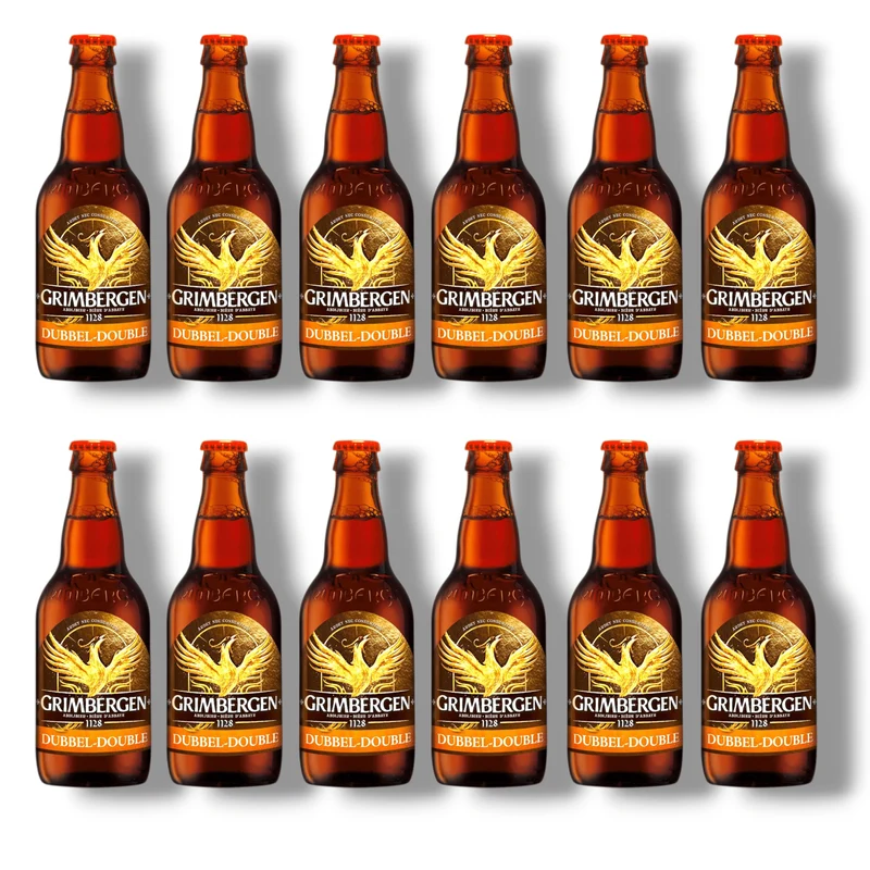 Grimbergen Dubbel 0,3l – Belgisches Abteibier mit dunkler Malznote