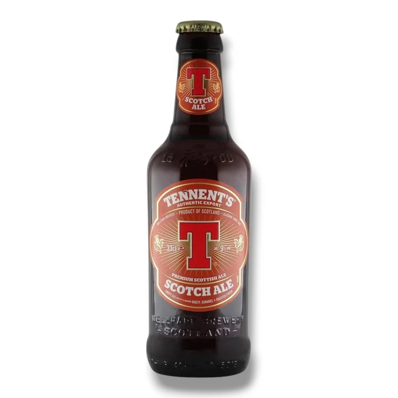 Tennent’s Scotch Ale 0,33l– Kräftiges Scotch Ale 9,0 % Vol.