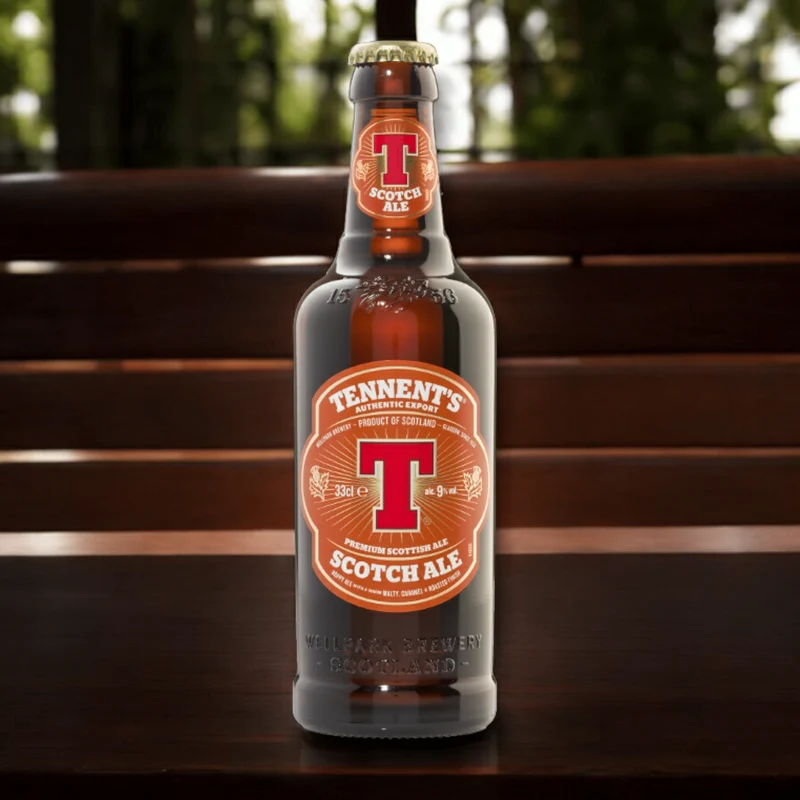 Tennent’s Scotch Ale 0,33l– Kräftiges Scotch Ale 9,0 % Vol.