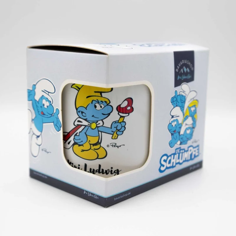 ®Die Schlümpfe Tasse "Kini" personalisiert