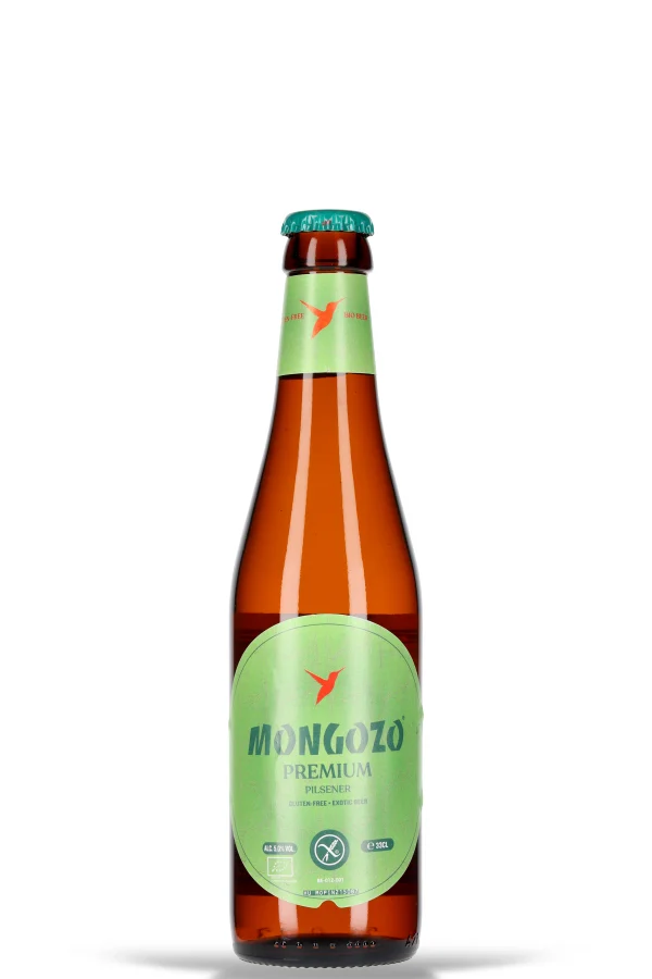 Mongozo Premium Pilsener 5% vol. 0.33l