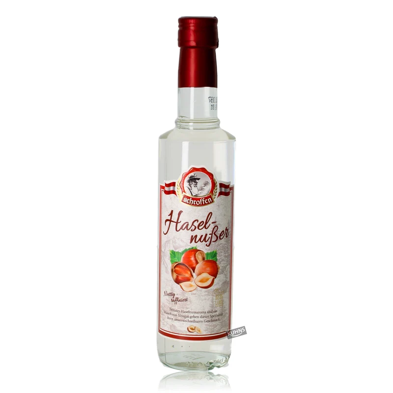 Schroffen Haselnußer 0,5l, alc. 30 Vol.-%