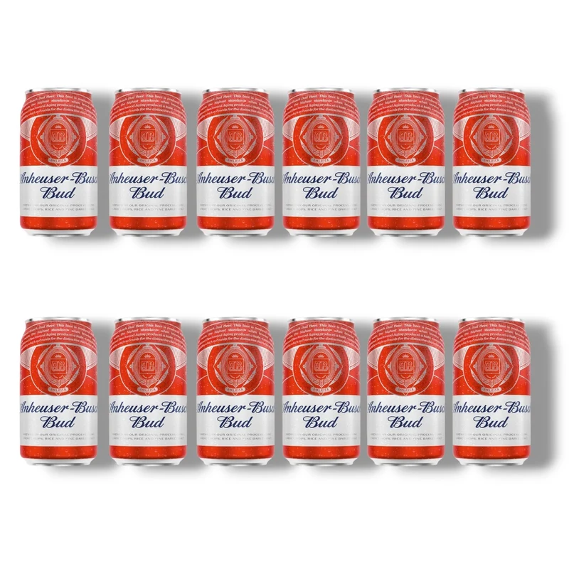 Bud Beer Dose – Amerikanisches Lagerbier mit 5% Vol.