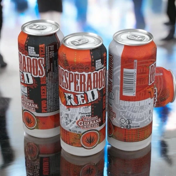 Desperados Red 0,5l - Tequila Guarana Cachaça mit 5,9% Vol.