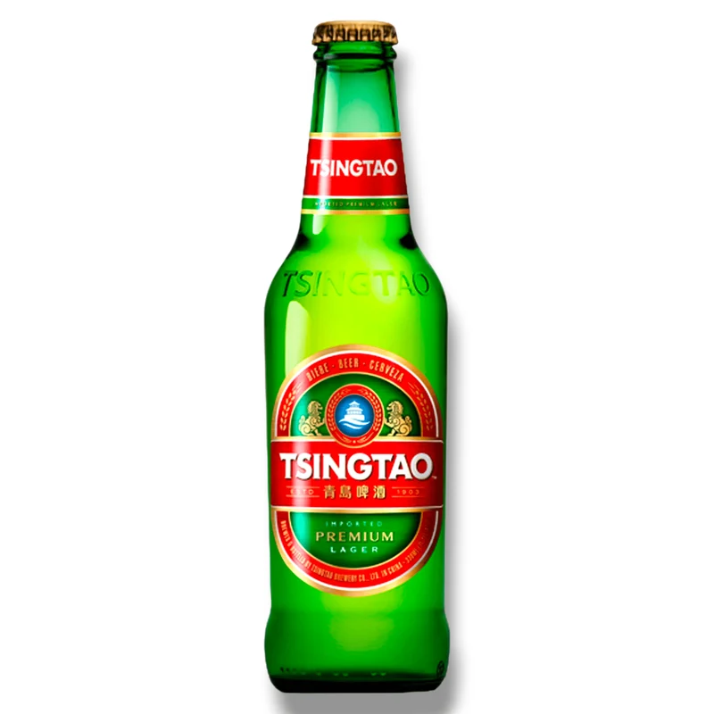 Tsingtao 0,33l– Chinesisches Lagerbier 4,7% Vol.