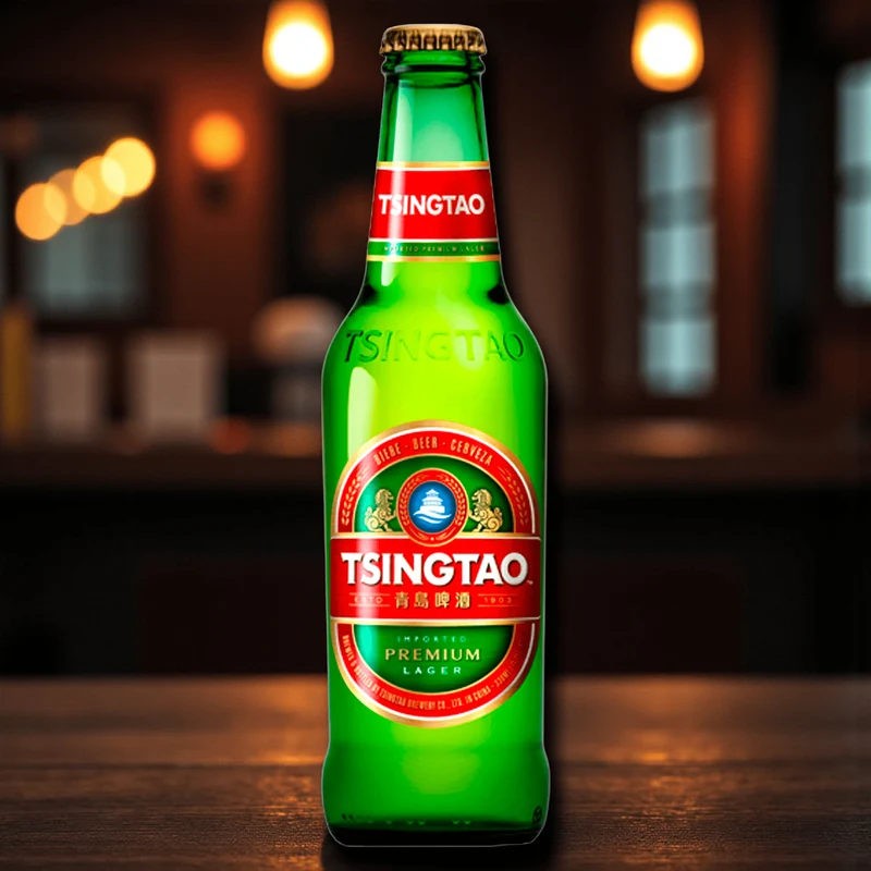Tsingtao 0,33l– Chinesisches Lagerbier 4,7% Vol.
