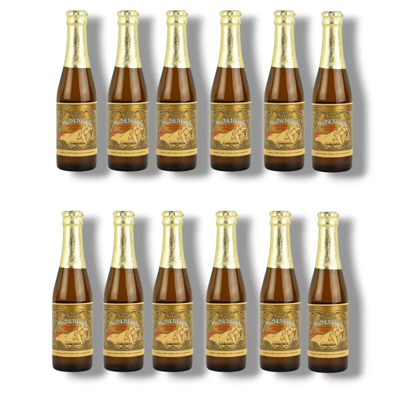 Lindemans Pecheresse 0,25l– Belgisches Pfirsich-Fruchtbier 1,2% Vol.