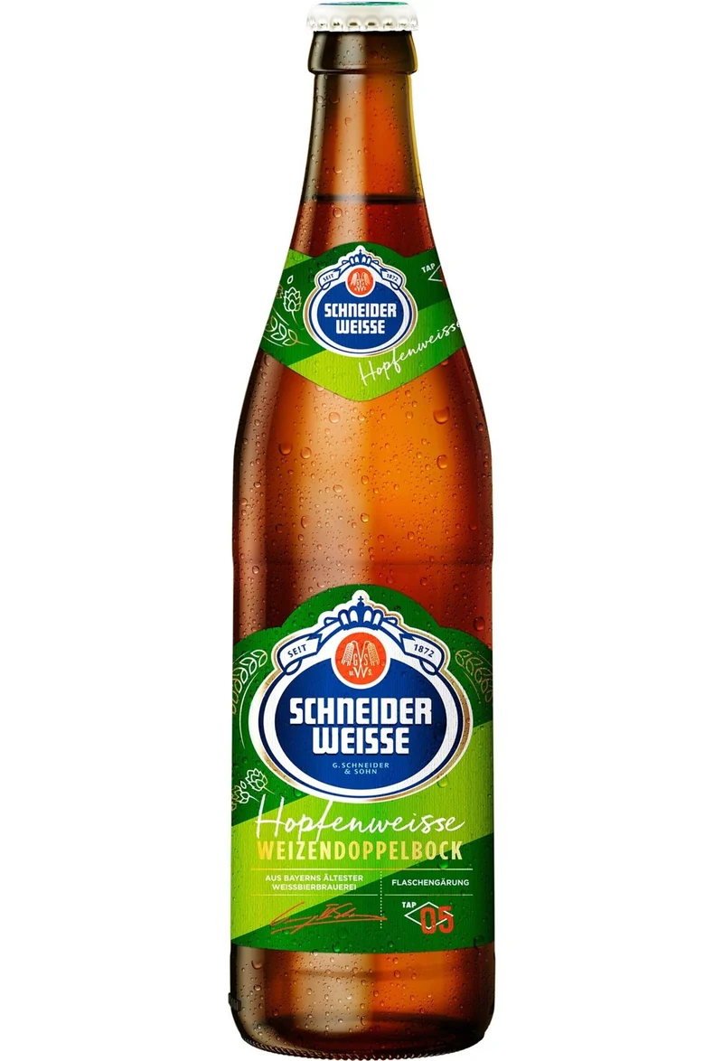 Schneider Weisse TAP 05 - Hopfenweisse Weizendoppelbock mit 8,2% Vol. 500ml