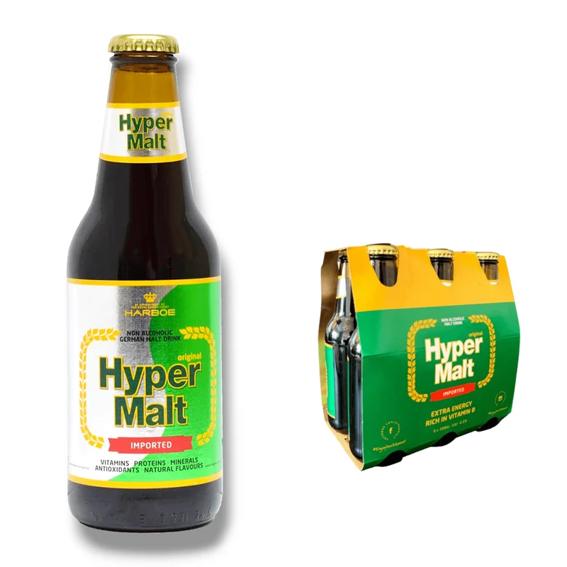 Hyper Malt Malzgetränk 330 ml – Erfrischendes Malzbier mit Vitaminen und Biotin