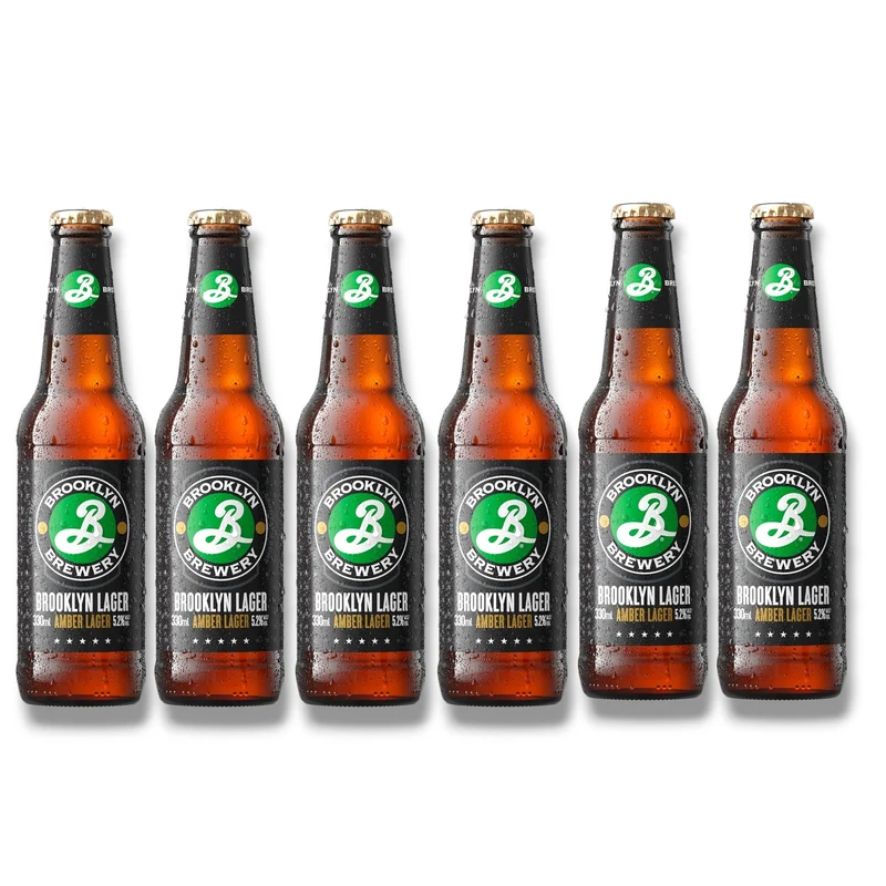 Brooklyn Lager 0,33l – American Amber Lager 5,2 % Vol.