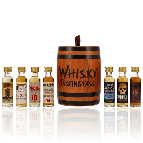 Scotch Whisky Tasting Fass 7x 0,02l, alc. 42,1 Vol.-%