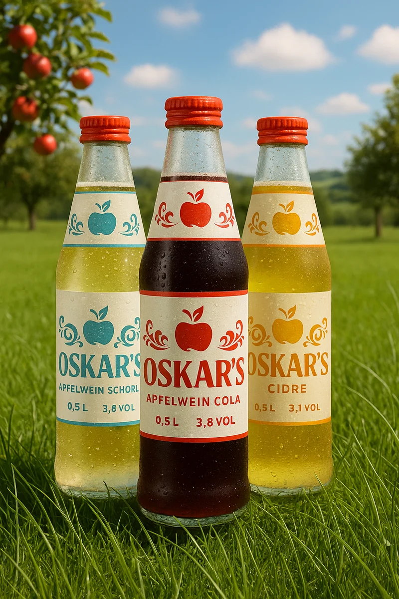 OSKAR`S Cidre 0,5l, alc. 3,1 Vol.-%