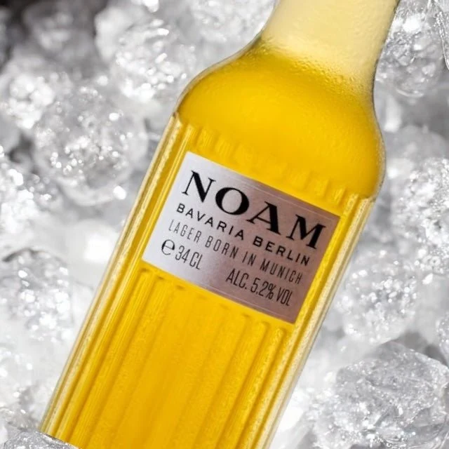 NOAM Bavaria Berlin Lager 0,34l- unfiltriertes Bier mit 5,2% Vol.