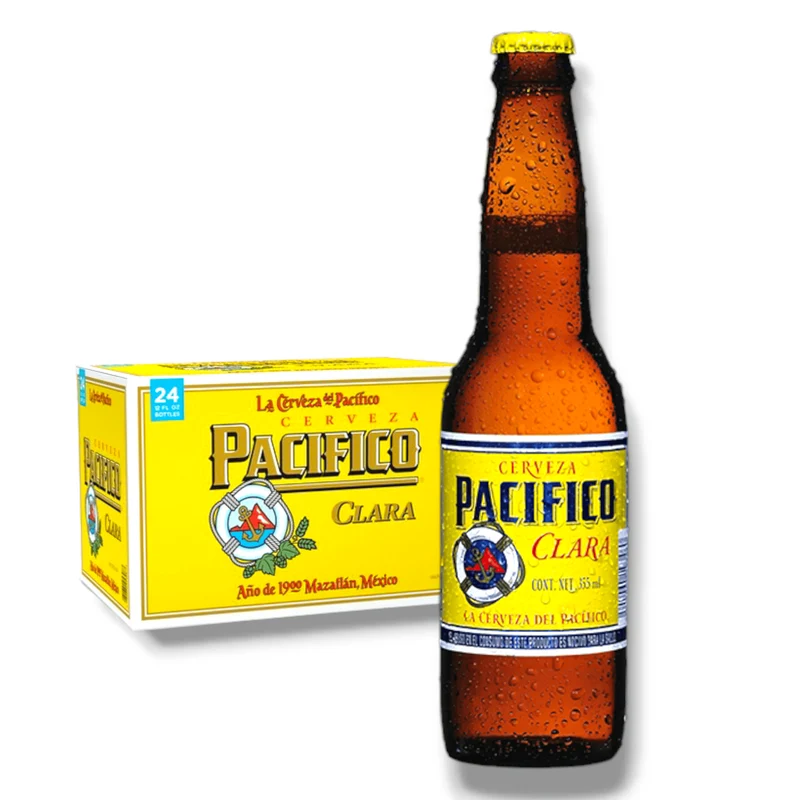Pacifico Clara 0,35l – Mexikanisches Lagerbier 4,5 % Vol.
