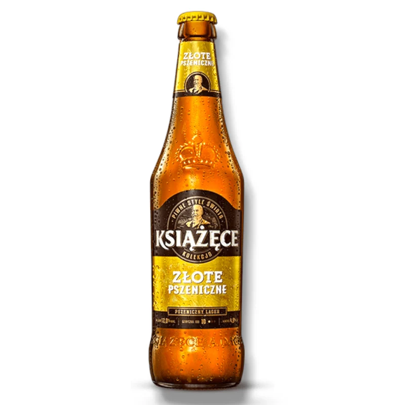 Książęce Weizen 0,5l - Erfrischendes Weizenbier aus Polen mit 5,3% Vol.