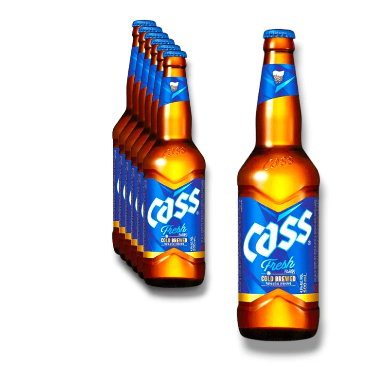 Cass Fresh 0,33l – Das erfrischende Lagerbier aus Südkorea mit 4,5% Vol.
