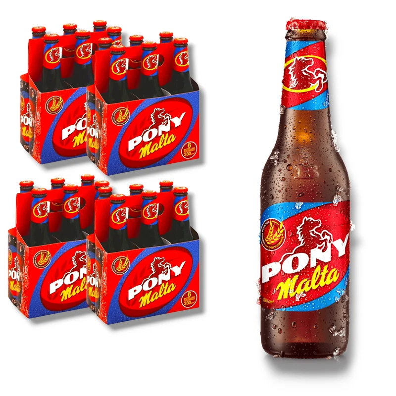Pony Malta 0,33l- Das Malzgetränk aus Kolumbien
