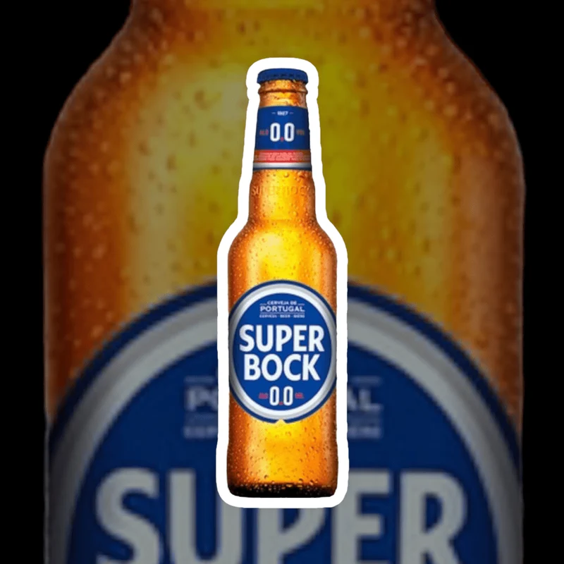 Super Bock Alkoholfrei 0,33l– Das Original aus Portugal 0,0% Vol.