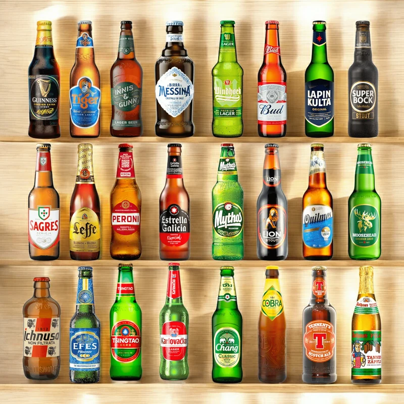 24 internationale Biere – Biermixpaket „Reise um die Bierwelt“