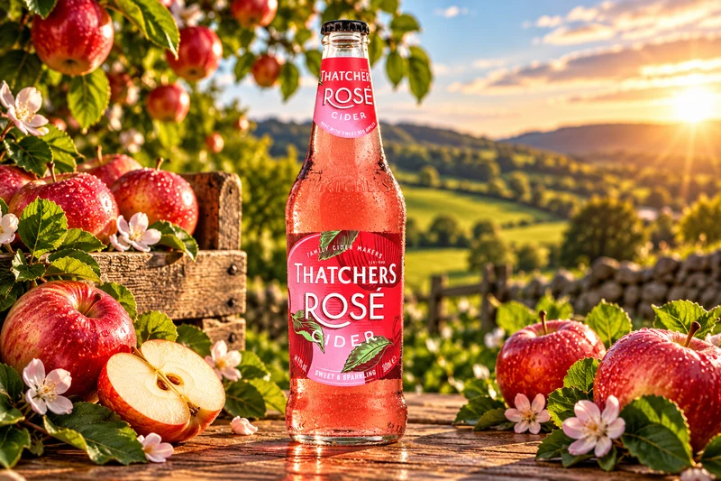 Thatchers Rosé 0,5l – Rosé Cider 4,0 % Vol.