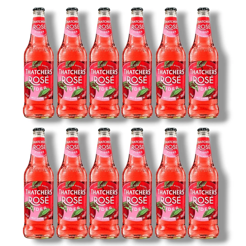 Thatchers Rosé 0,5l – Rosé Cider 4,0 % Vol.
