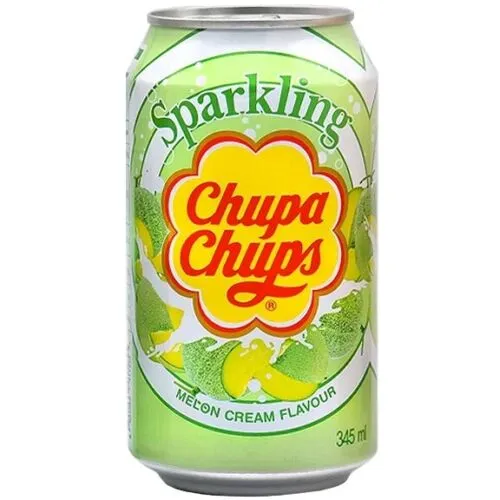 Chupa Chups Sparkling - Melon Cream Flavour 345ml