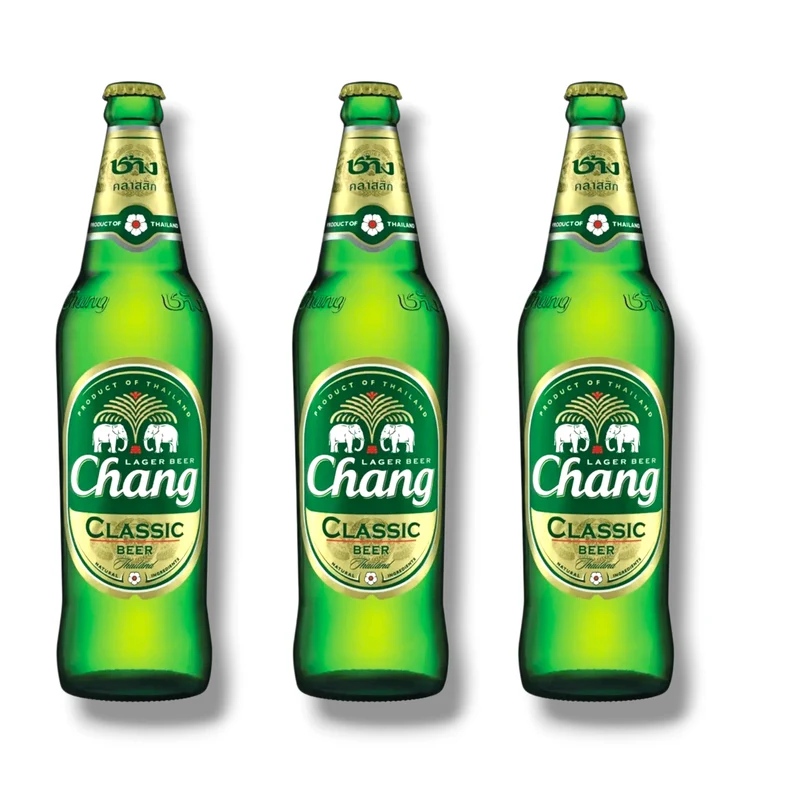 Chang Classic Big Bottle 620ml– Thailändisches Lagerbier