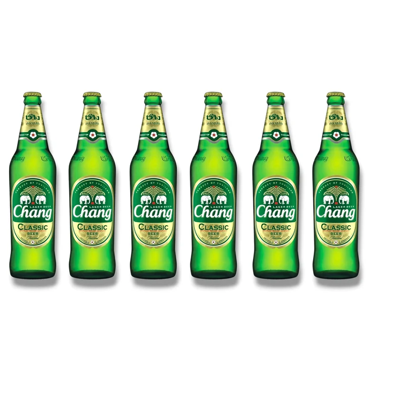 Chang Classic Big Bottle 620ml– Thailändisches Lagerbier