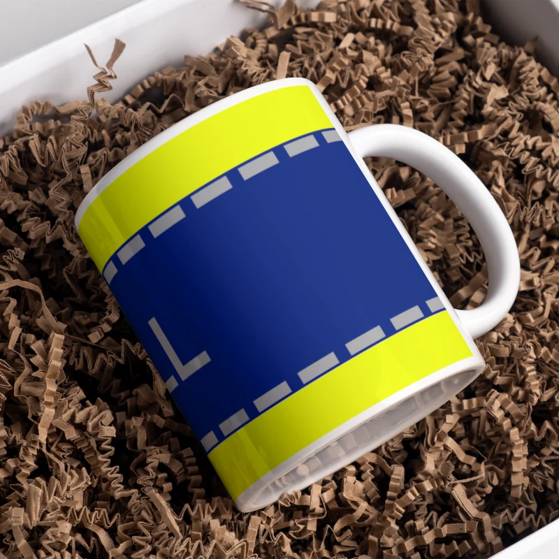 Zoll Neon Becher