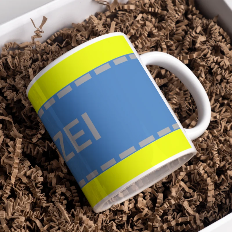 Polizei Neon Becher