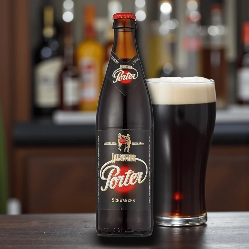 Lausitzer Porter 0,5l – Dunkles Porter 4,2 % Vol.