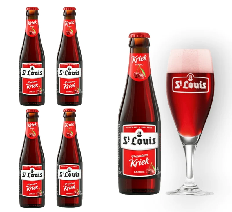 St. Louis Premium Kriek 0,25l- Belgisches Kirschbier mit 4% Vol.